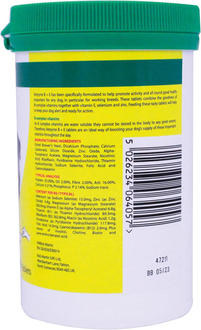 Vetzyme Dog B+E 200 Tablets