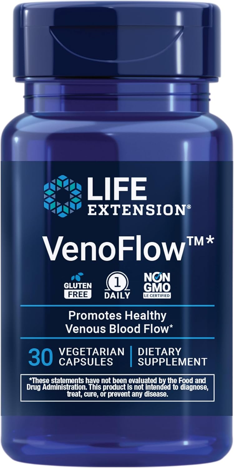 Life Extension VenoFlow™ — Nattokinase & French Maritime Pine Bark Extract for Vascular Support - görsel 1