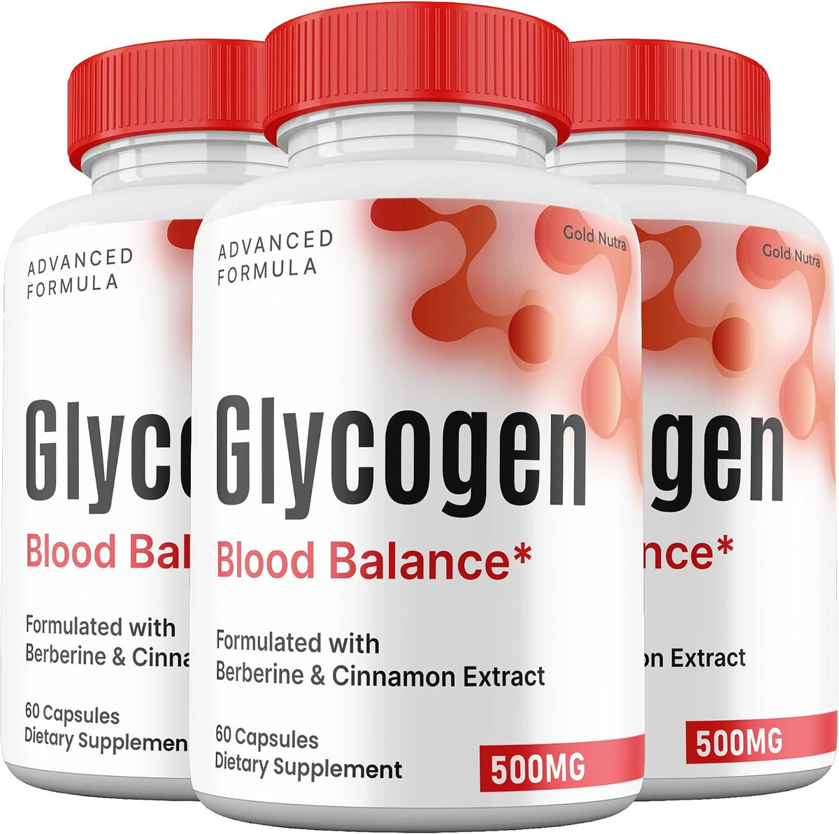 Glycogen Blood Balance Capsules - Premium – Energy Support: Healthy glucose metabolism fuels your body, helping – Image 1