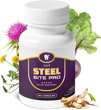 Steel Bite Pro – 23 Plant-Based Ingredients – Zinc: An essential mineral that supports oral health and immune – Image 1