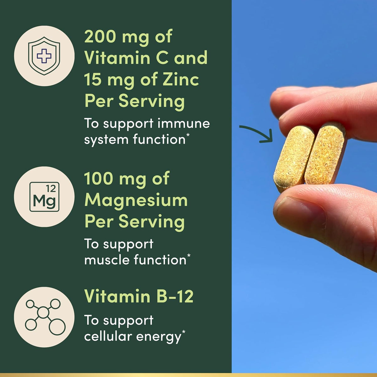 Nature's Bounty High Potency Men's Complete – B Vitamin Complex: Includes B1, B2, B3, B5, B6, B12, biotin, and – Image 4