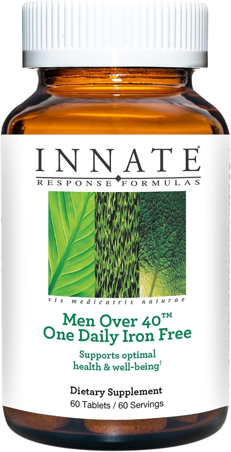 INNATE Response Formulas Men's Multivitamin Over 40 – Iron Free (60 Tablets) - görsel 1