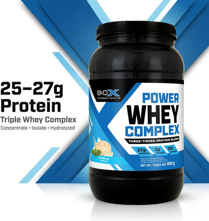 BioX Power Whey Complex | High Protein 100% Pure Whey Protein Powder | 26g Protein | 52 Servings, 1.8kg (Chocolate)