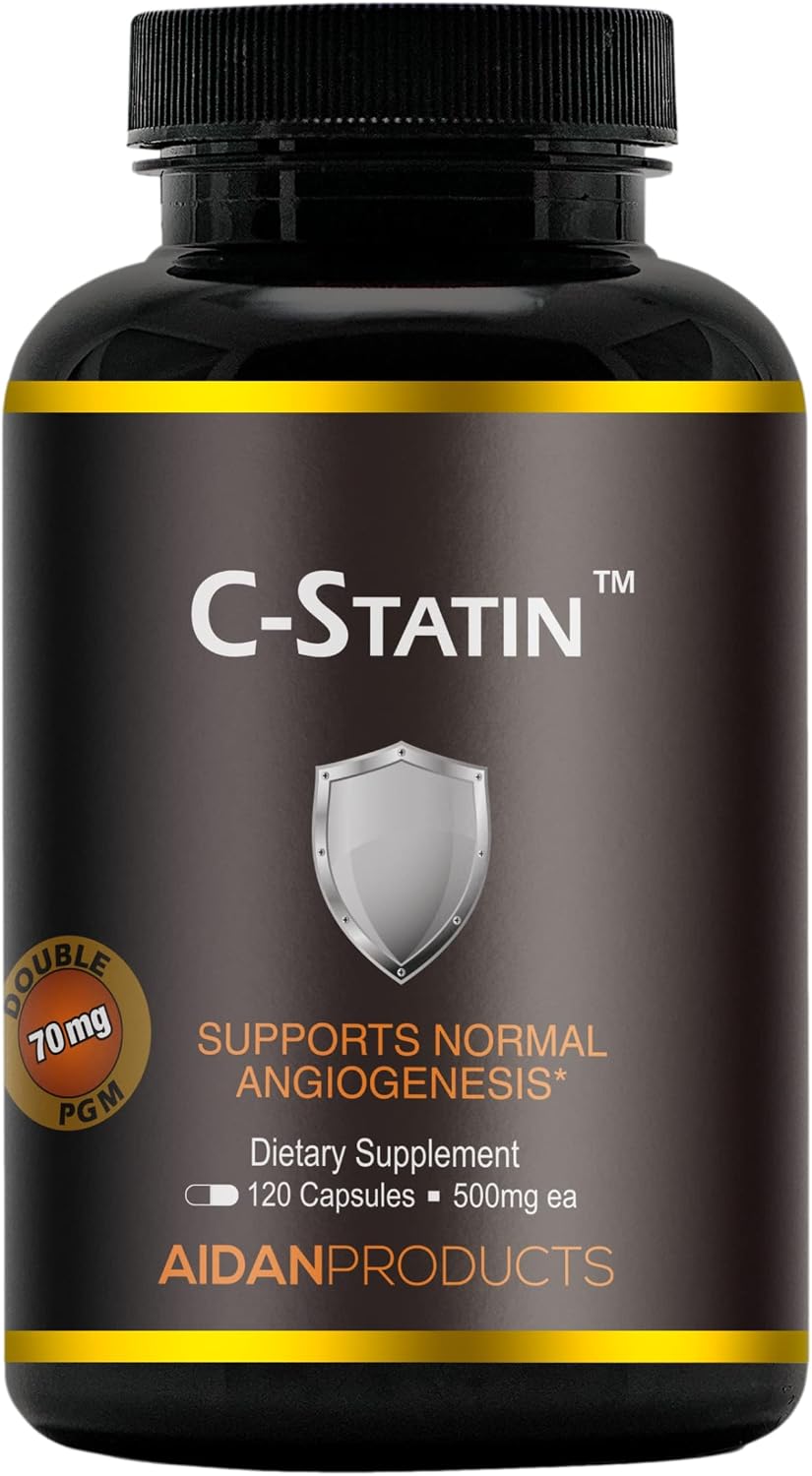 C-Statin Support for Normal Angiogenesis, Clinically Studied Proprietary Extract (120 Capsules) - görsel 1