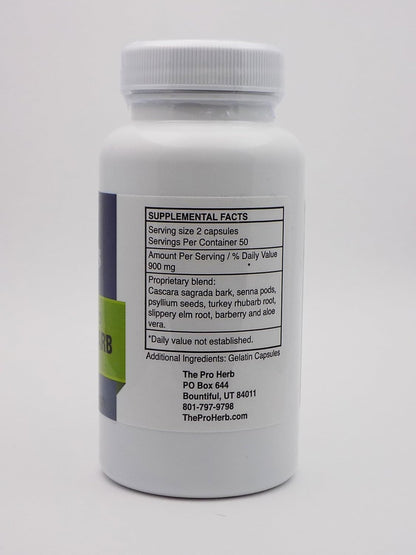 Pro Herb Turkey Rhubarb 450mg, 100 Capsules
