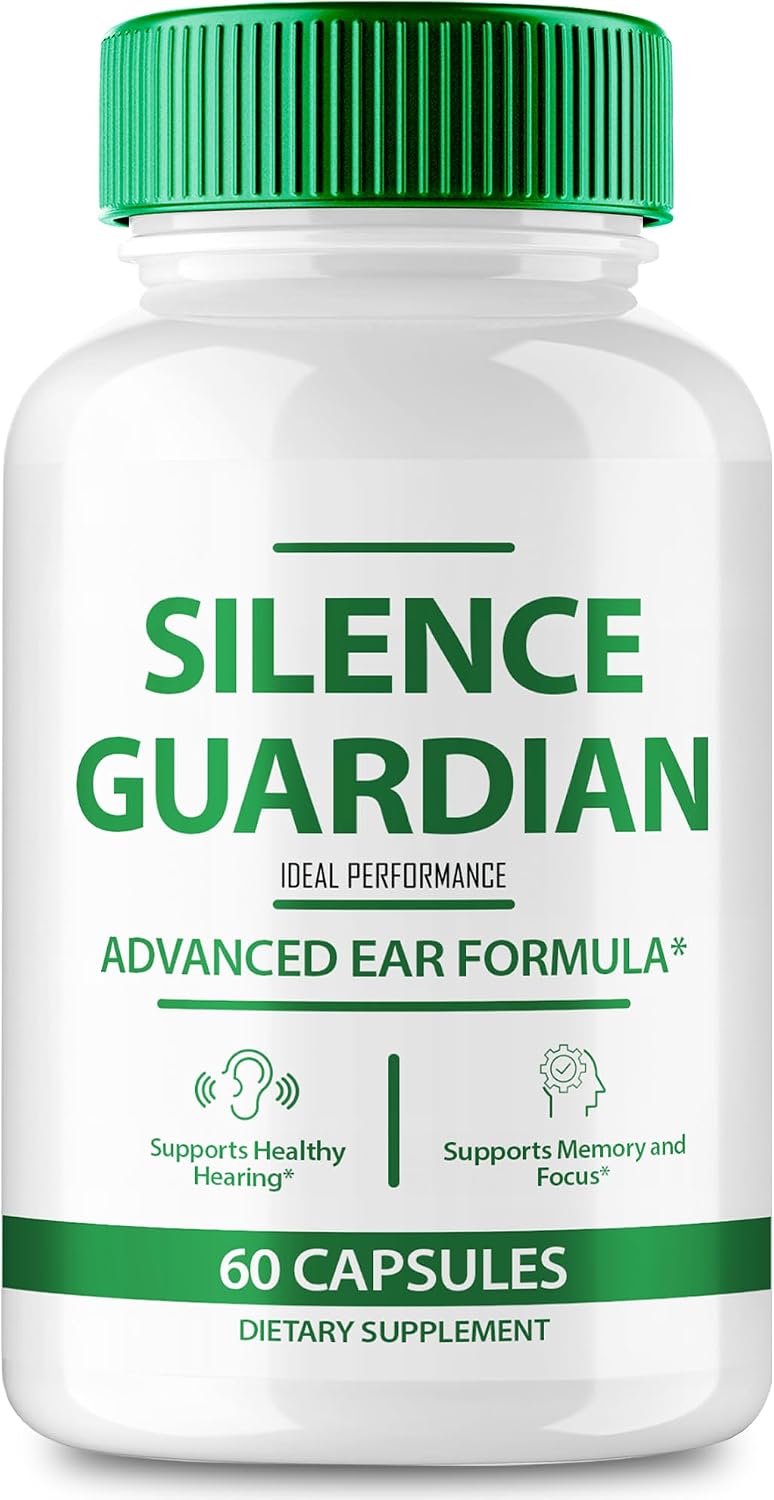 Silence Guardian Tinnitus Relief For Ringing Ears Capsules, Silence Guardian Ring Clear Tinnitus Pills, SilenceGuardian Ear Tinnitus Supplement, Ear Ringing Tinnitus, SilenceGuardian Reviews (1 Pack) - görsel 1