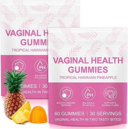 2-Pack Vaginal Probiotics Health Gummies – Premium Feminine Balance Gummies for Prenatal & Postnatal Women's
