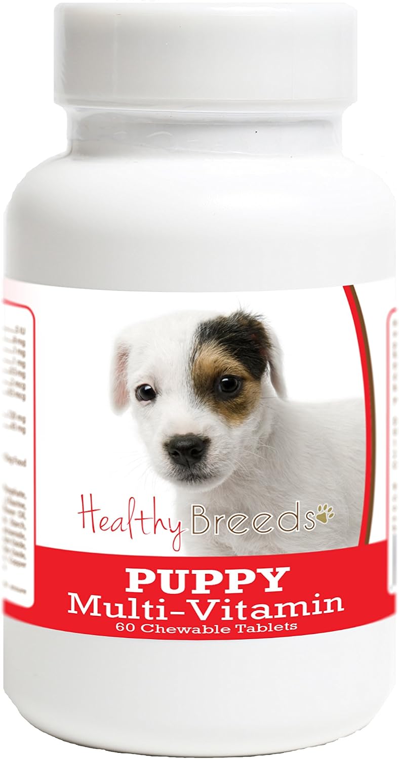 Healthy Breeds Parson Russell Terrier Puppy Dog Multivitamin Tablet 60 Tablets - görsel 1
