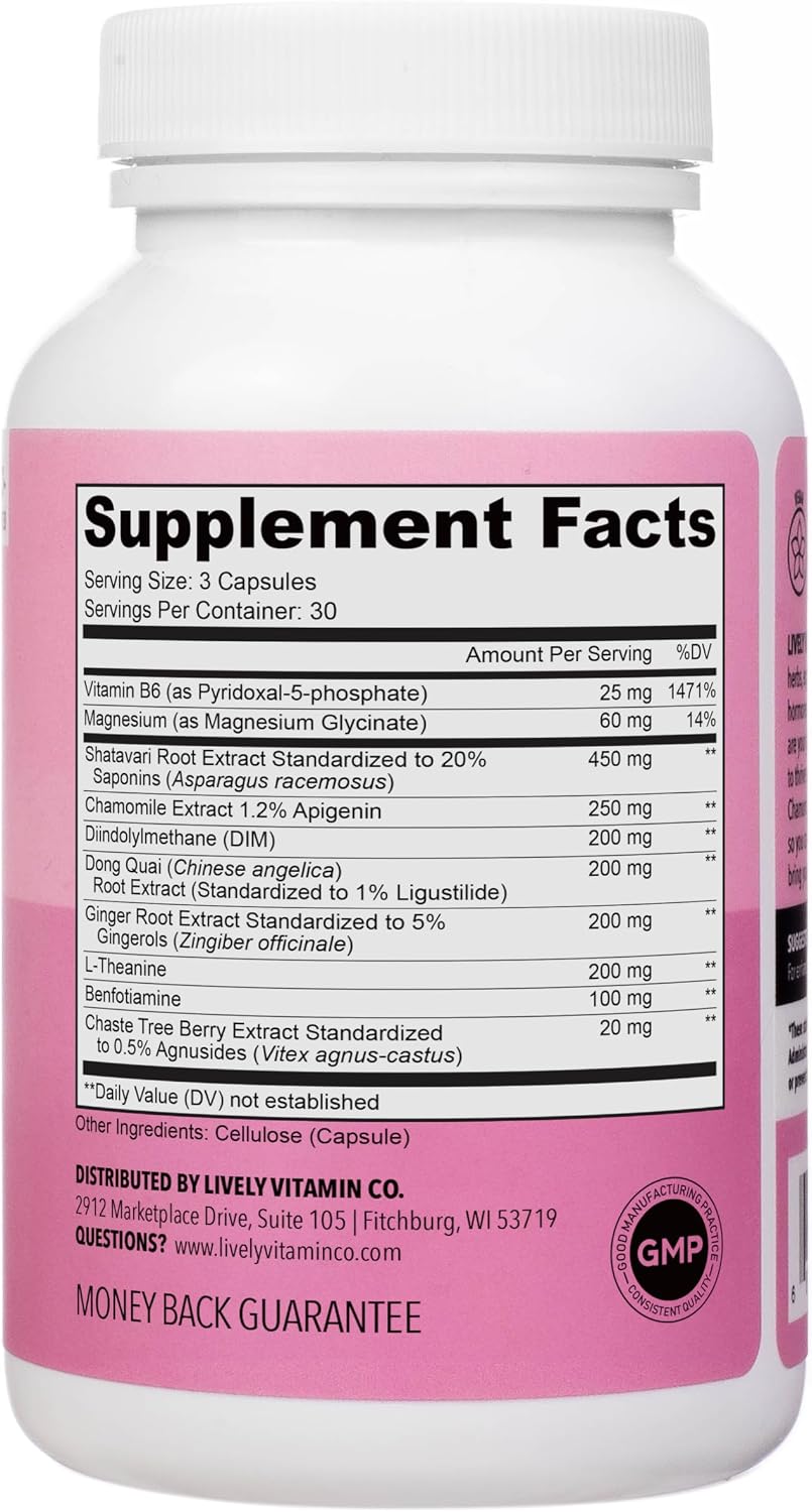 Lively Vitamin Co. Get Even - Women's's Hormonal Balance Blend - görsel 2