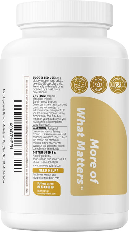 Micro Ingredients Methylated Bariatric – Magnesium Oxide, Zinc Picolinate, Selenium, Copper, Manganese, Chromium, – Image 9