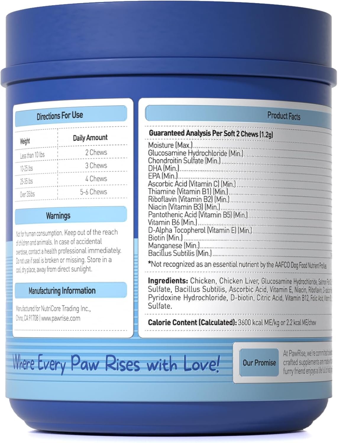 Freeze-Dried Dog Multivitamin – Probiotics, – Vitamins and Minerals – A broad spectrum of essential vitamins (A, – Image 8
