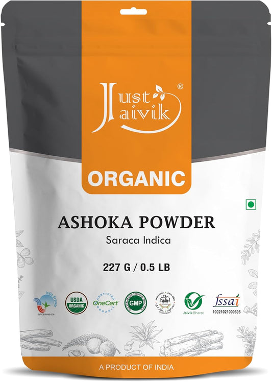 100% Organic Ashoka Bark Powder (Saraca – Support uterine tone and strength – Image 1