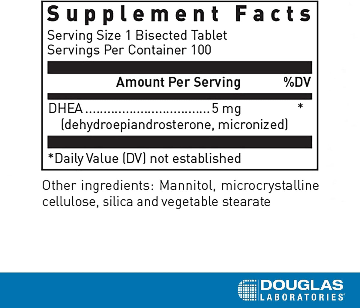 Douglas Laboratories DHEA 5 mg Dissolvable – Dissolvable format: These tablets dissolve rapidly in the mouth, – Image 2