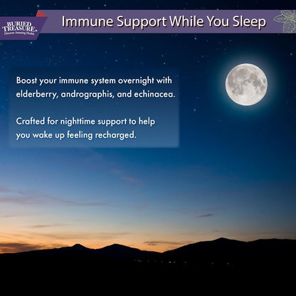 Buried Treasure ACF Extra Strength PM - Night-time Immune Support, 16 fl oz (473 mL) – Image 3
