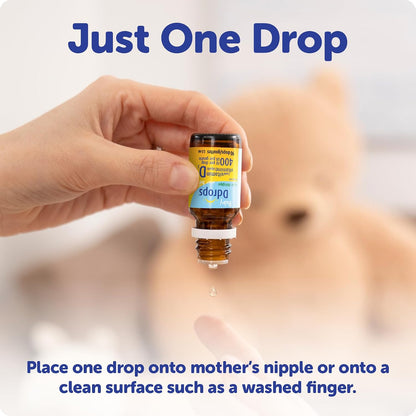 Baby Ddrops D Drops - Liquid Vitamin D for Bub (400 IU, 90 Drops)