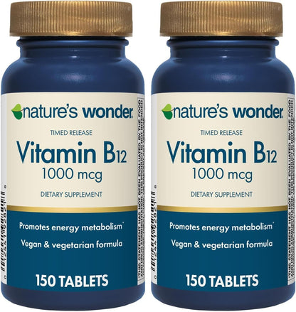 Nature's Wonder Vitamin B12 1000 mcg – Aids in red blood cell production for optimal oxygen transport* – Image 10