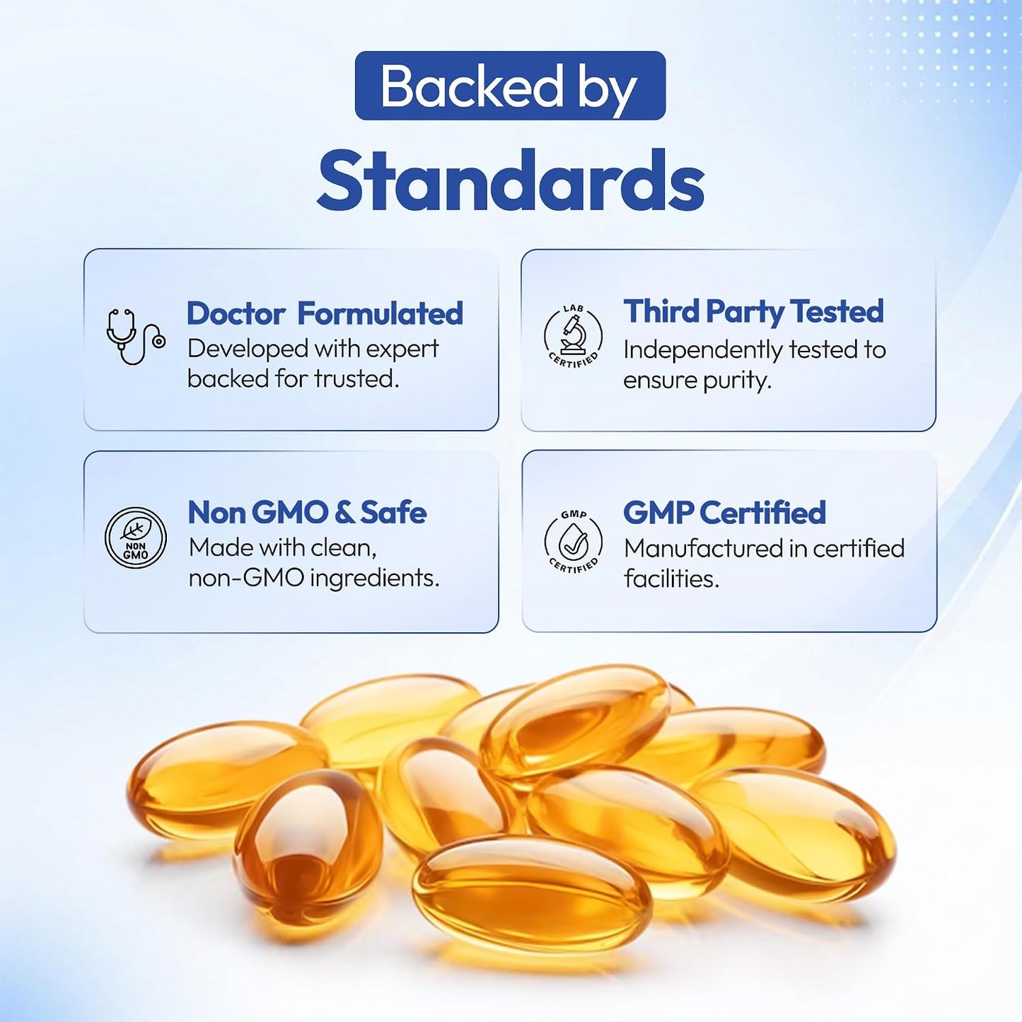 Undecylenic Acid 250 mg Soft-gels, 250 Count - görsel 3