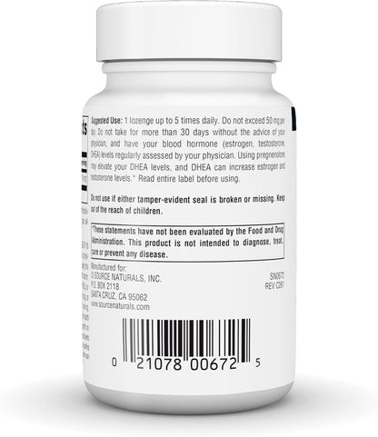 Source Naturals Pregnenolone 10 mg, 120 Tablets