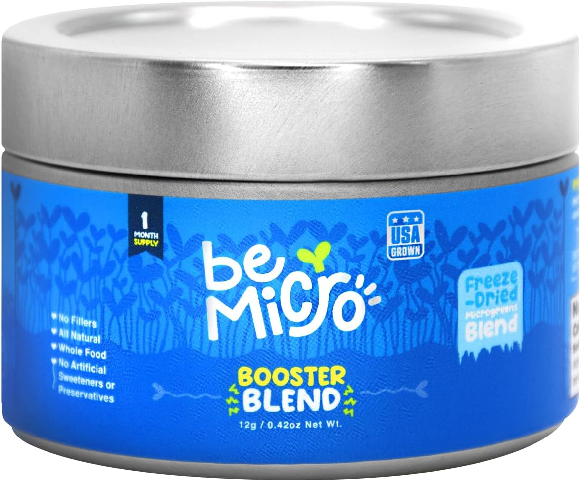 BeMicro Wholefood Microgreens - USA Grown, Small Batch, Nrf2 Activation - Broccoli, Cabbage & Radish Blend (5g) - görsel 8