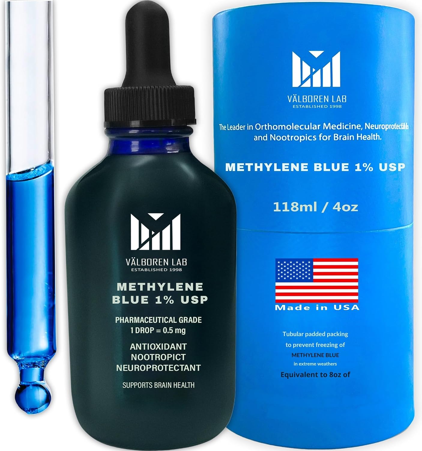 2% Methylene Blue Pharmaceutical Grade - 118ml - görsel 8