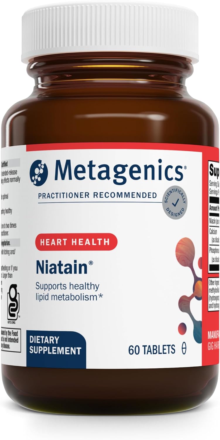 Metagenics Niatain Niacin B3 500 mg Sustained Release - görsel 1