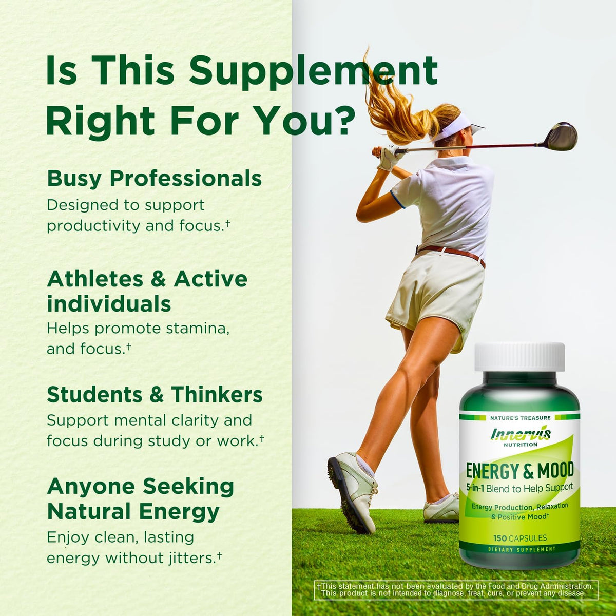 Energy & Mood Supplement – Boost Energy & – Vitamin C: A powerful antioxidant that protects cells from oxidative – Image 5