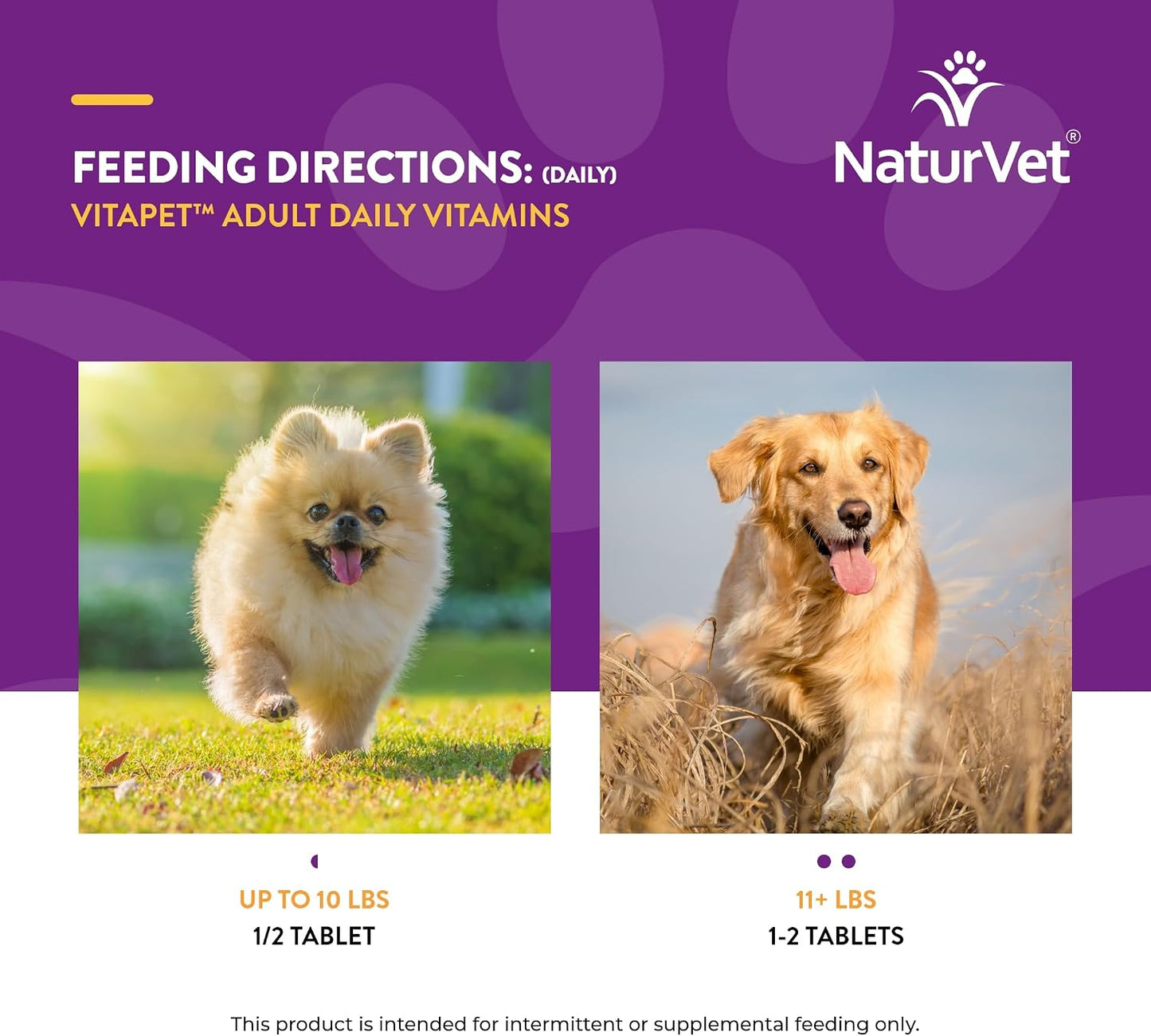 NaturVet VitaPet Adult Daily Vitamins for Dogs with Breath Aid, 60 Count - görsel 7
