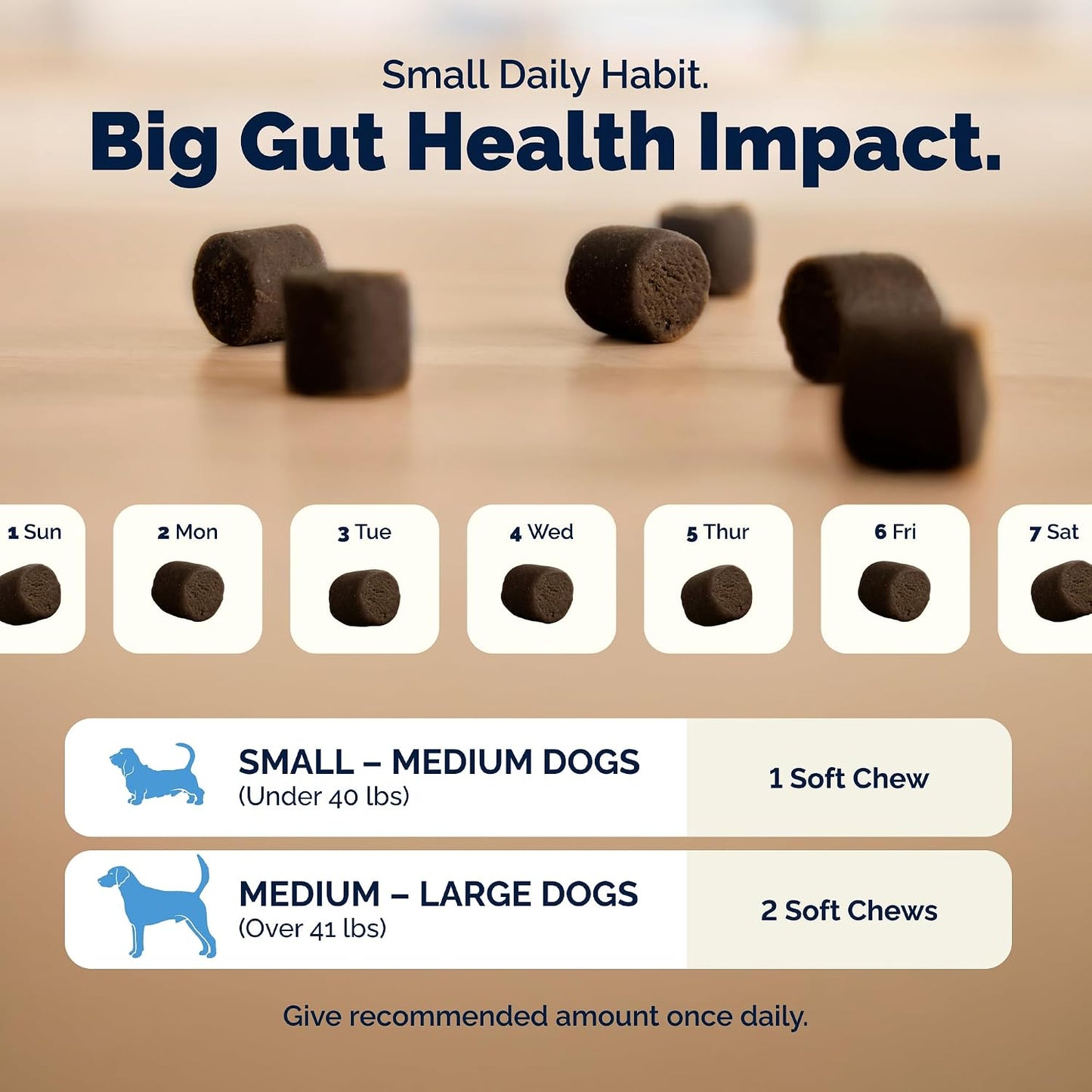 Vetnique Glandex Daily Probiotic Chews for Dogs – Gut & Immune Health (30ct) - görsel 9