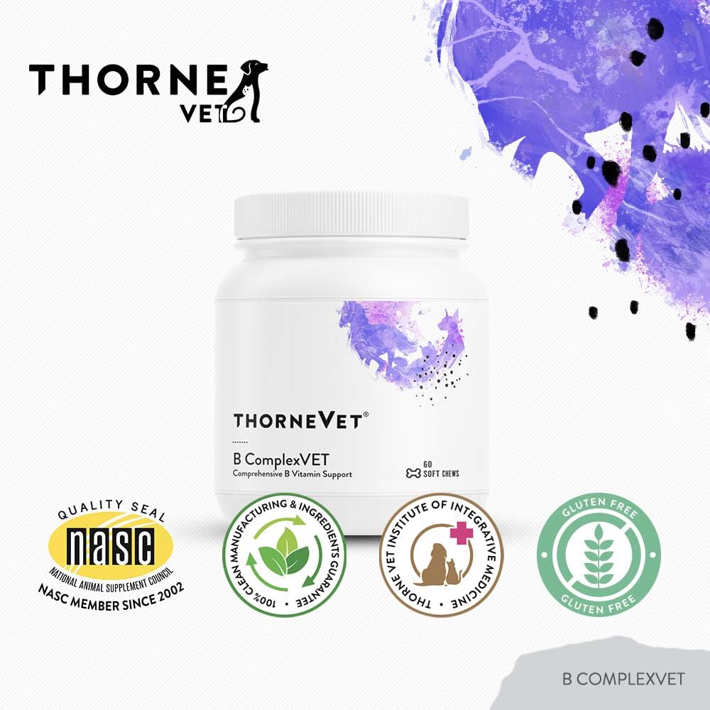 ThorneVET B ComplexVET – Vitamin B Complex Support for Dogs & Cats - 60 Soft Chews - görsel 7