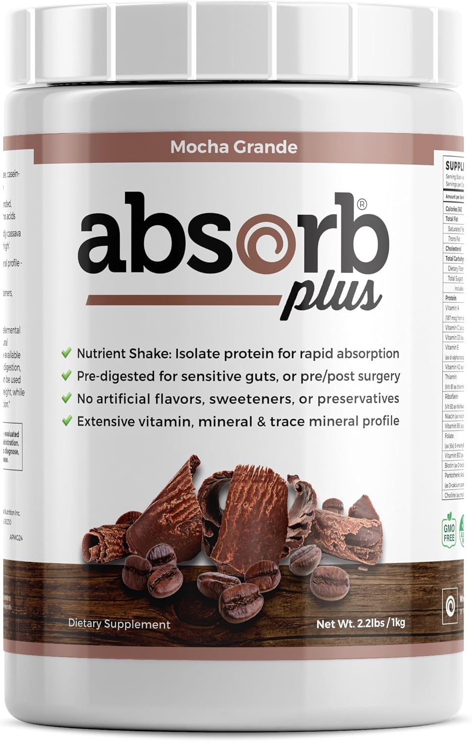 Absorb Plus Elemental Shake – Simply Vanilla – No Artificial Ingredients: Contains no artificial flavours, – Image 10