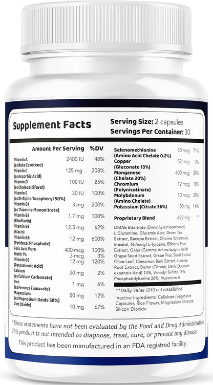 (5 Pack) Memoforce Brain Supplement - – Dosage: A 5-month supply allows for consistent daily intake without – Image 6