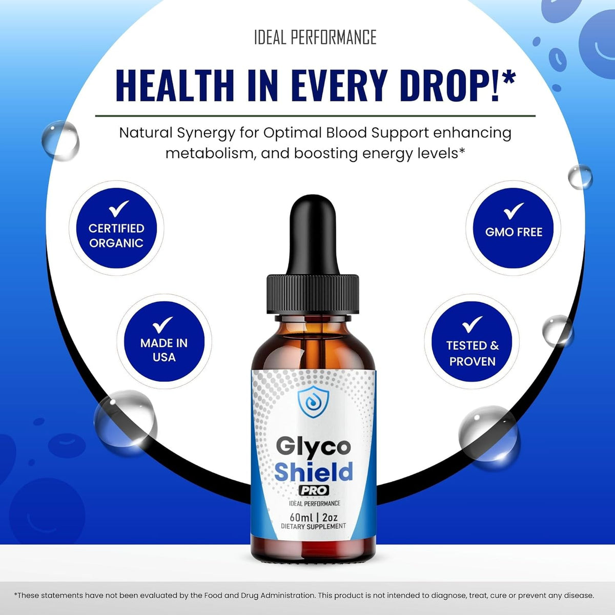 Glyco Shield Drops - Official GlycoShield Blood Formula Support Supplement - All Natural for Overall Wellbeing & Healthy – Image 5