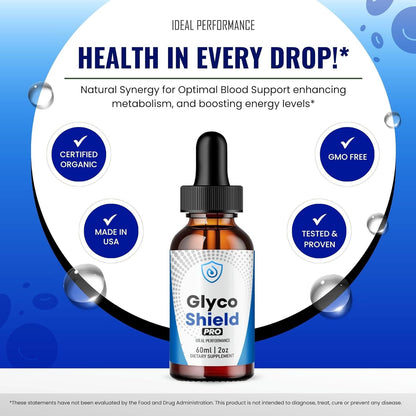 Glyco Shield Drops - Official GlycoShield Blood Formula Support Supplement - All Natural for Overall Wellbeing & Healthy – Image 5