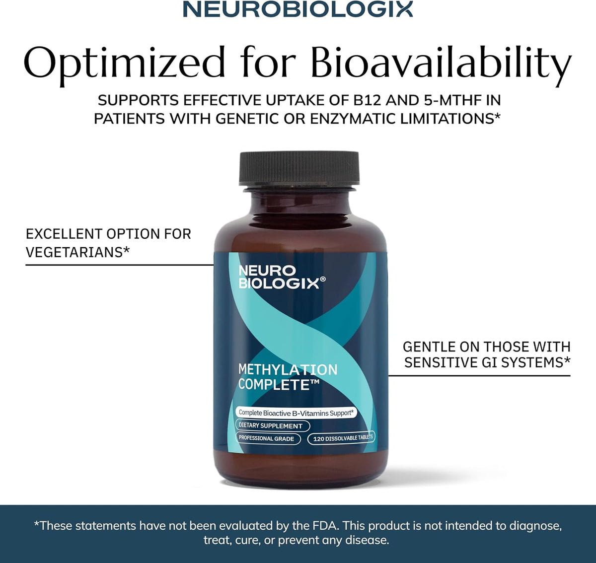 Neurobiologix Methylation Complete – Active – Immune Function: B vitamins are important for immune cell activation – Image 6