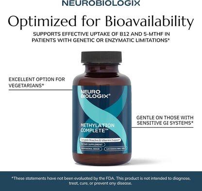Neurobiologix Methylation Complete – Active – Immune Function: B vitamins are important for immune cell activation – Image 6