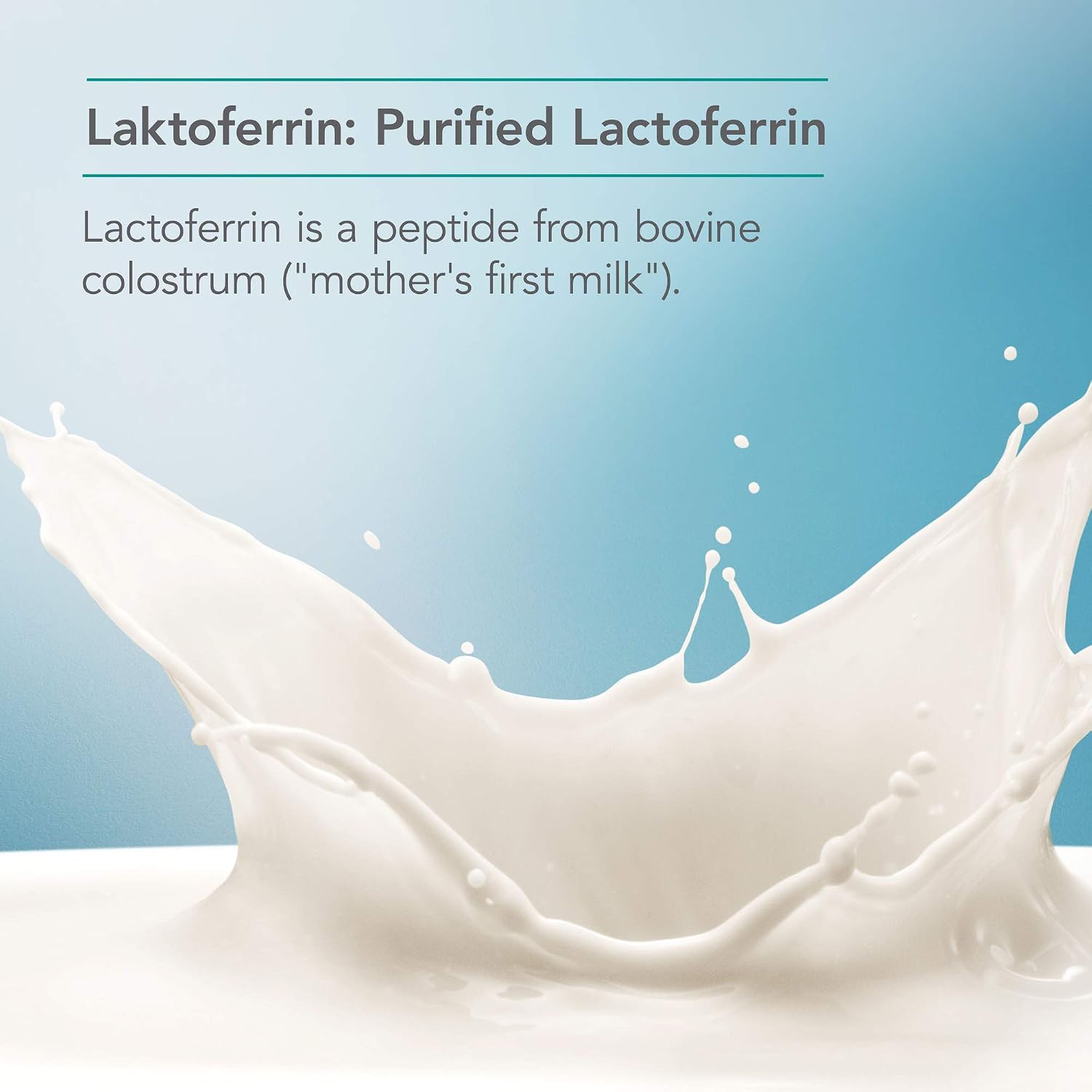 Nutricology Laktoferrin – Lactoferrin 350mg, Bovine Colostrum, Immune Support, 90 Vegicaps - görsel 3