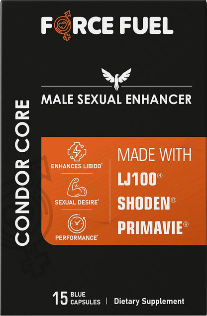 Condor Core – Male Enhancement Capsules – – LJ100 Tongkat Ali – A standardised root extract from Southeast Asia, – Image 1