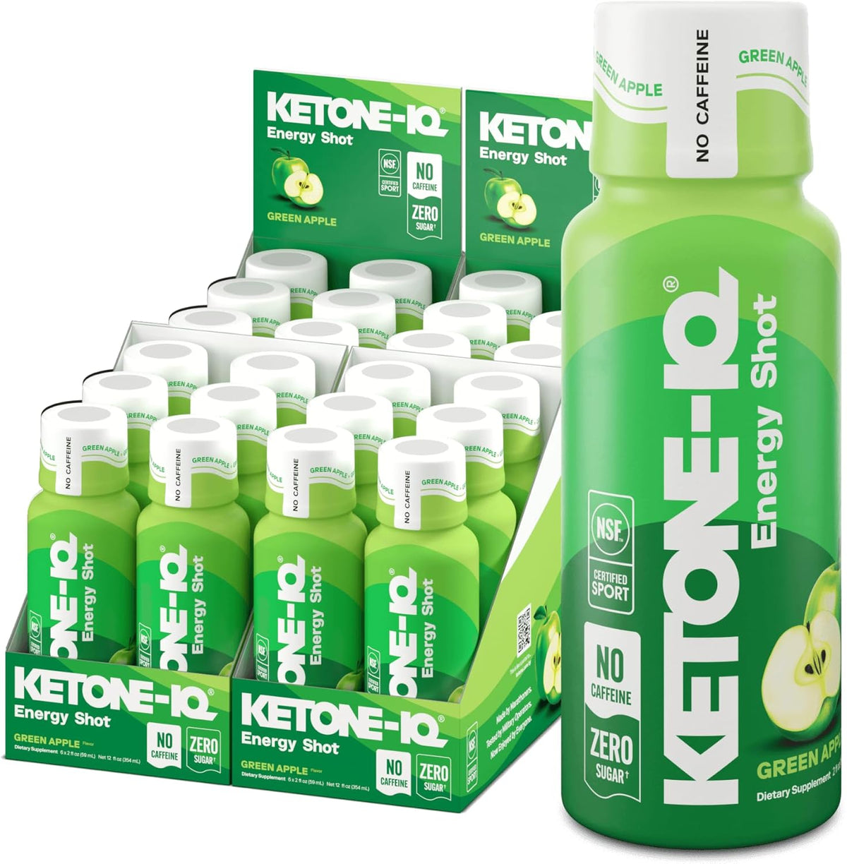 Ketone-IQ No Caffeine Exogenous Ketones – Sustained Energy Without Crash: Unlike sugar or caffeine, ketones – Image 1