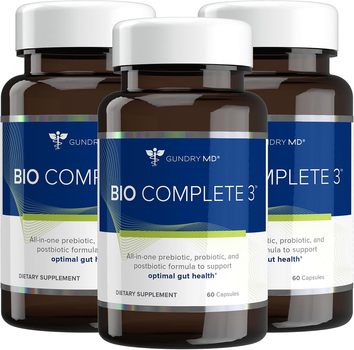 Gundry MD® Bio Complete 3 – Prebiotic, – Easy Digestion: By helping your digestive tract process foods more – Image 1