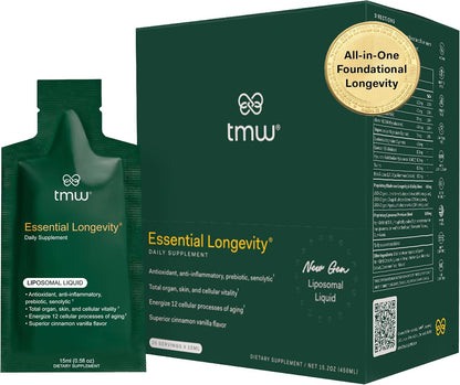 Essential Longevity® — 100% Liposomal 15-in-One Stack, 30 Sachets – Image 1