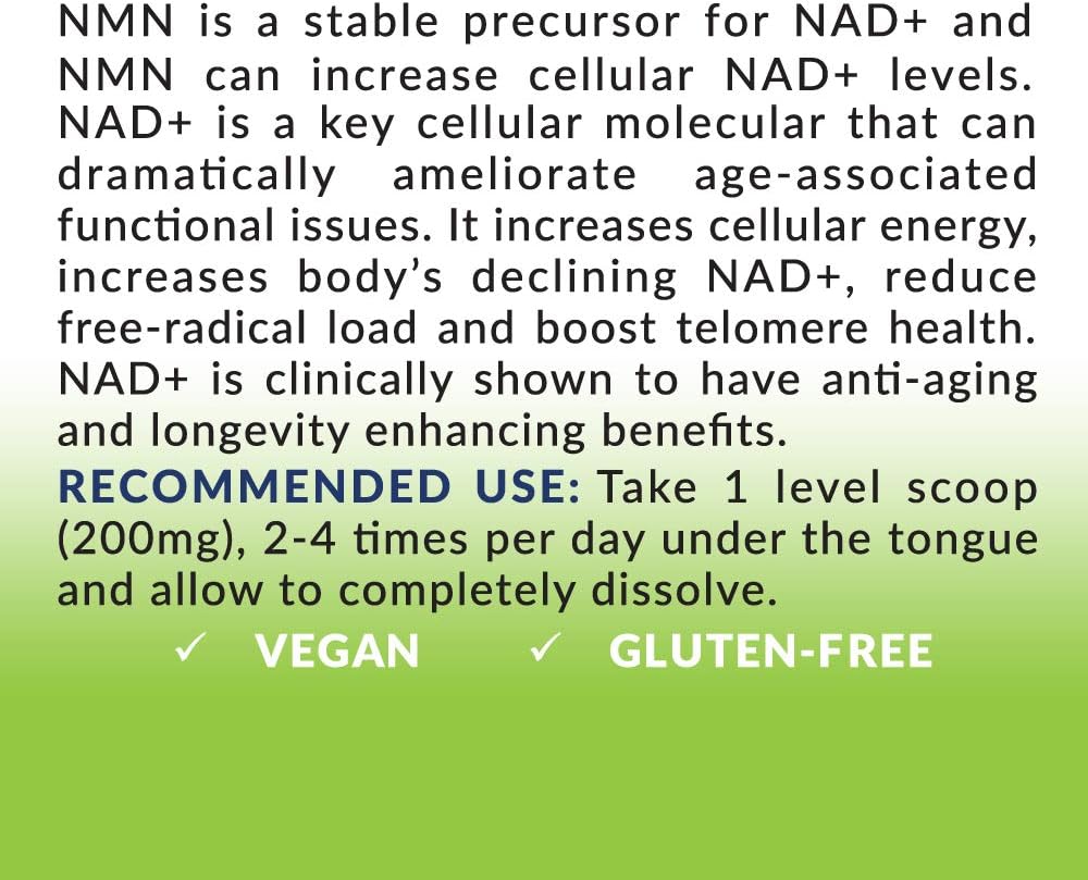 Biom NMN Sublingual Powder – Advanced Nanotised Nicotinamide Mononucleotide - görsel 6