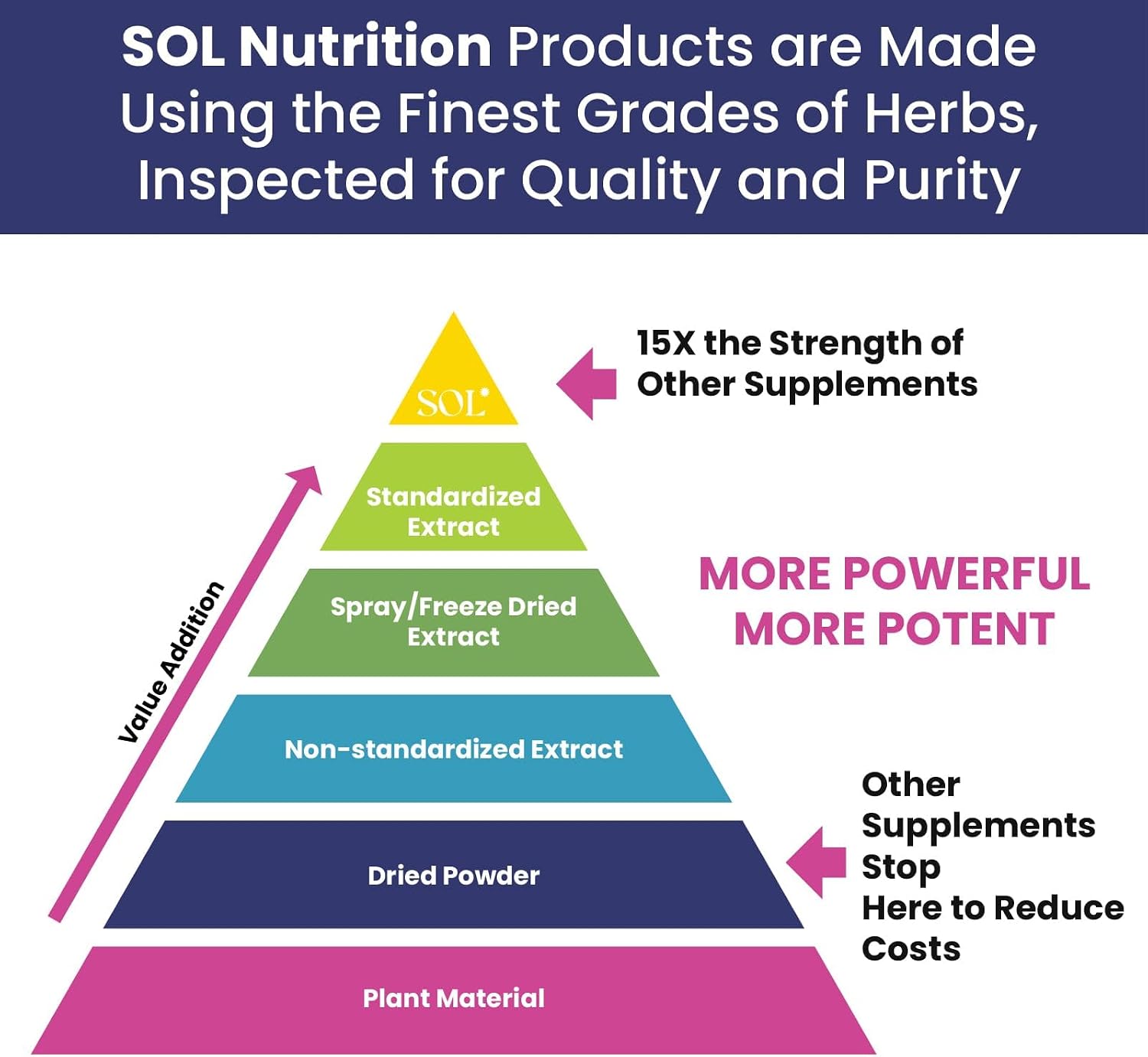Immune Defence Supplement: Clears Allergens, Builds Strong Immune System, 15X More Powerful, Astragalus, Gotu Kola, Andrographis, 60 Easy to swallow Capsules, SOL Nutrition - görsel 5
