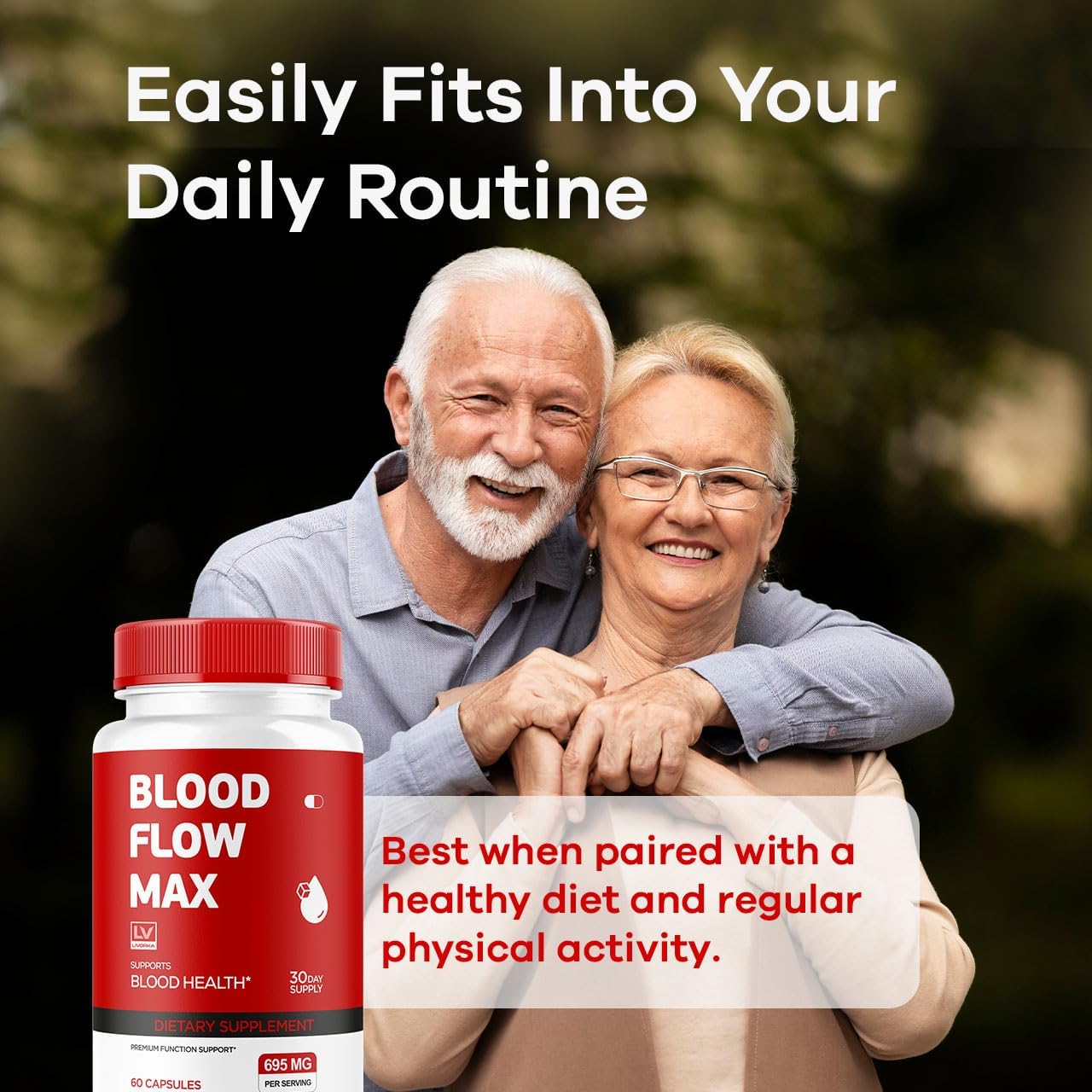 LIVORKA Blood Flow Max Capsules - Blood Support for General Wellbeing (60 Capsules) - görsel 6