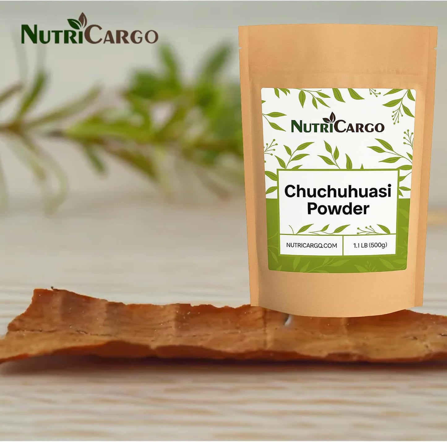 NutriCargo Chuchuhuasi Bark Powder (500g) - görsel 1