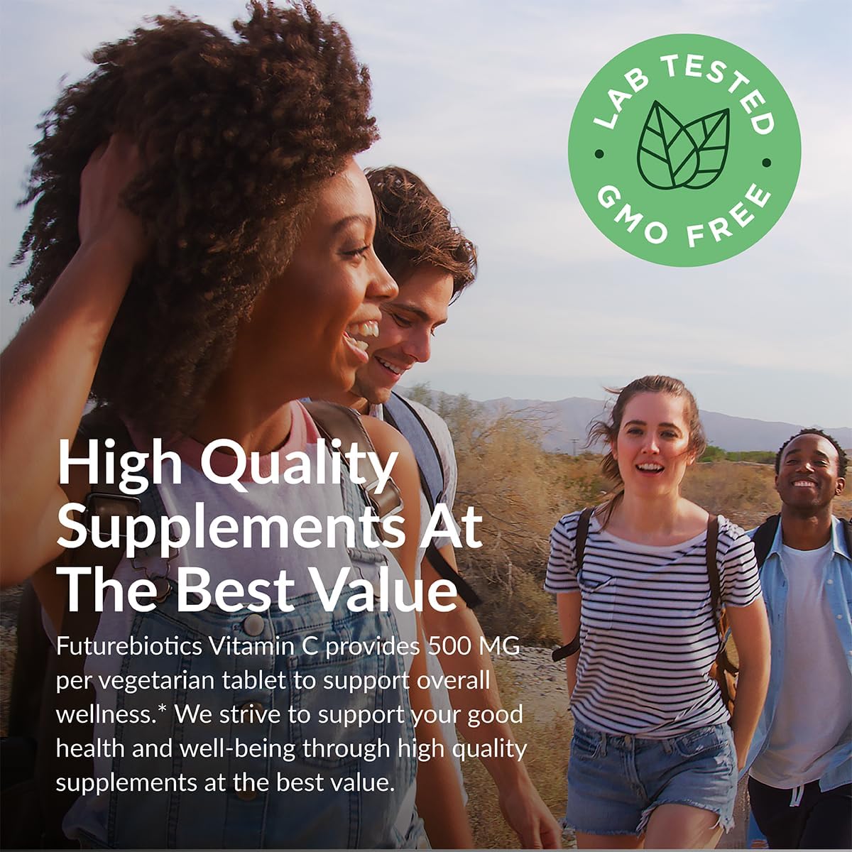 Futurebiotics Vitamin C 500mg Non-GM, 250 Tablets - görsel 4
