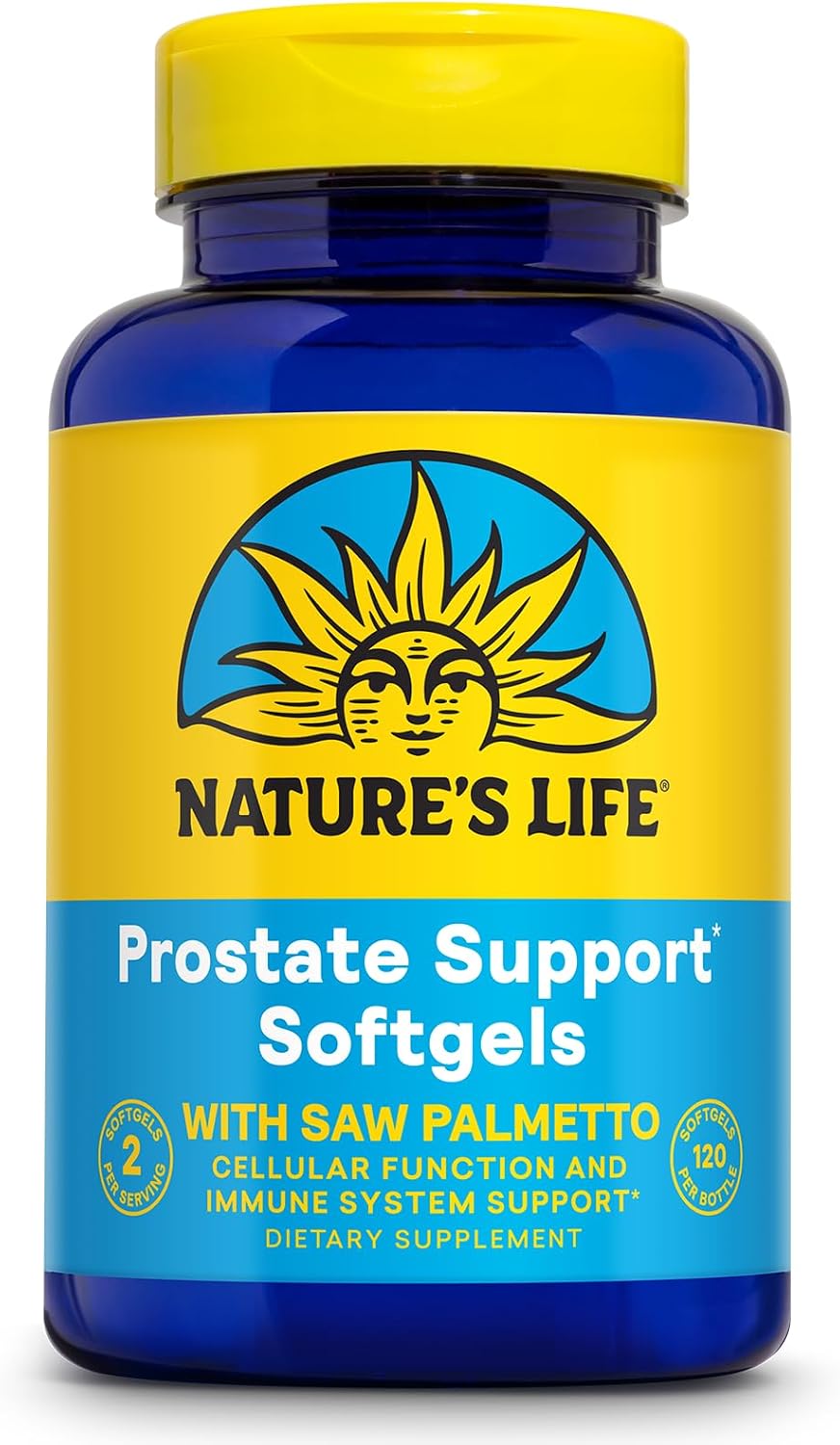 Nature's Life Prostate Support Softgel - 120 Softgels - görsel 1