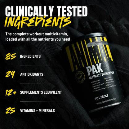 Animal Pak - All-in-One Multivitamin for Men & Women