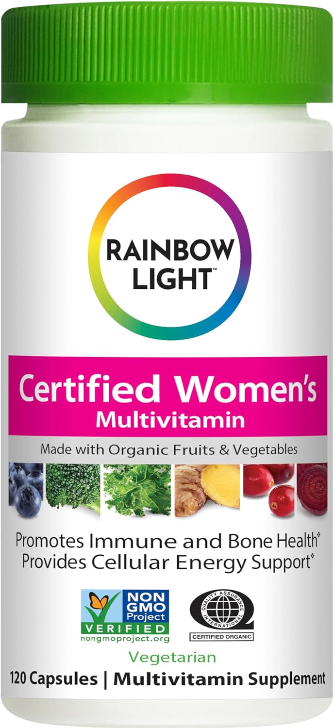 Rainbow Light Women's Multivitamin One+ | Real Food Nutrients, Digestive Enzymes & Probiotics | 30 Caplets - görsel 8