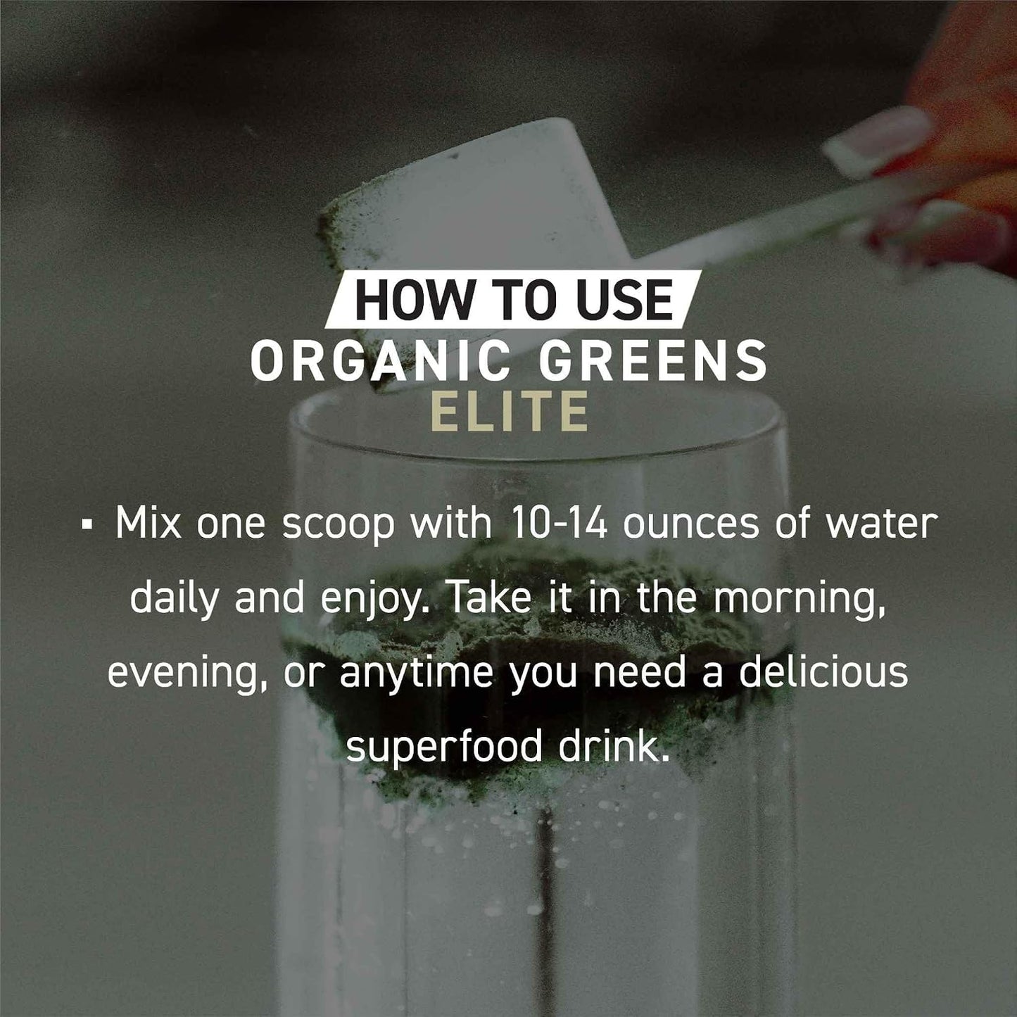 Kaged Organic Greens Elite - Superfood Greens Powder with Apple Cider Vinegar, Adaptogens, Prebiotics & Vitamins, Berry Flavour, 30 Servings - görsel 7