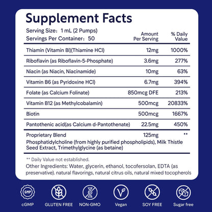 Cellqueue Methyl B Complex Liquid Drops - – Energy Support : B vitamins are essential for converting food into – Image 7